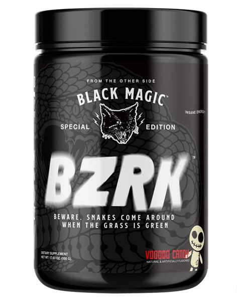 Bzrk black magic energy supplement